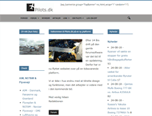 Tablet Screenshot of pilots.dk